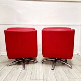Paire de chaises pivotantes Breeze de style Mid-Century Cajus Maelum pour Fjords