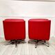 Breeze swivel chair pair in Mid-Century style by Cajus Maelum for Fjords.