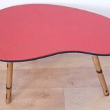 Table basse en vinyle