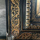 Style black and gold mirror 80 x 100cm