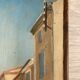 Huile sur carton vintage