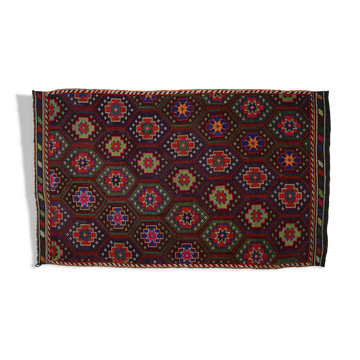 Tapis kilim artisanal anatolien 310 cm x 184 cm