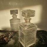 Carafe en verre français des années 1960-1970