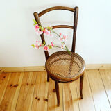 Bistro chair stamped "glarus"