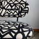 Banc en tissu Pierre Frey