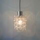 Bubble glass hanging lamp by Helena Tynell for Limburg Glashàtte, 1960s