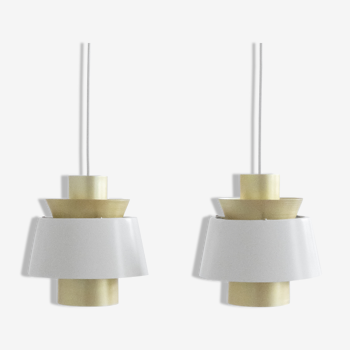 Pair of Jørn Utzon Tivoli Lamps