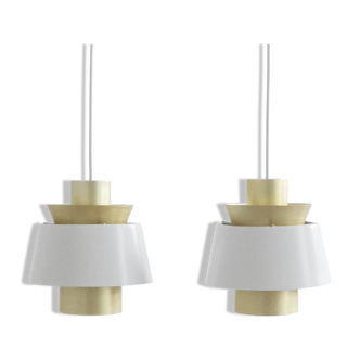Pair of Jørn Utzon Tivoli Lamps