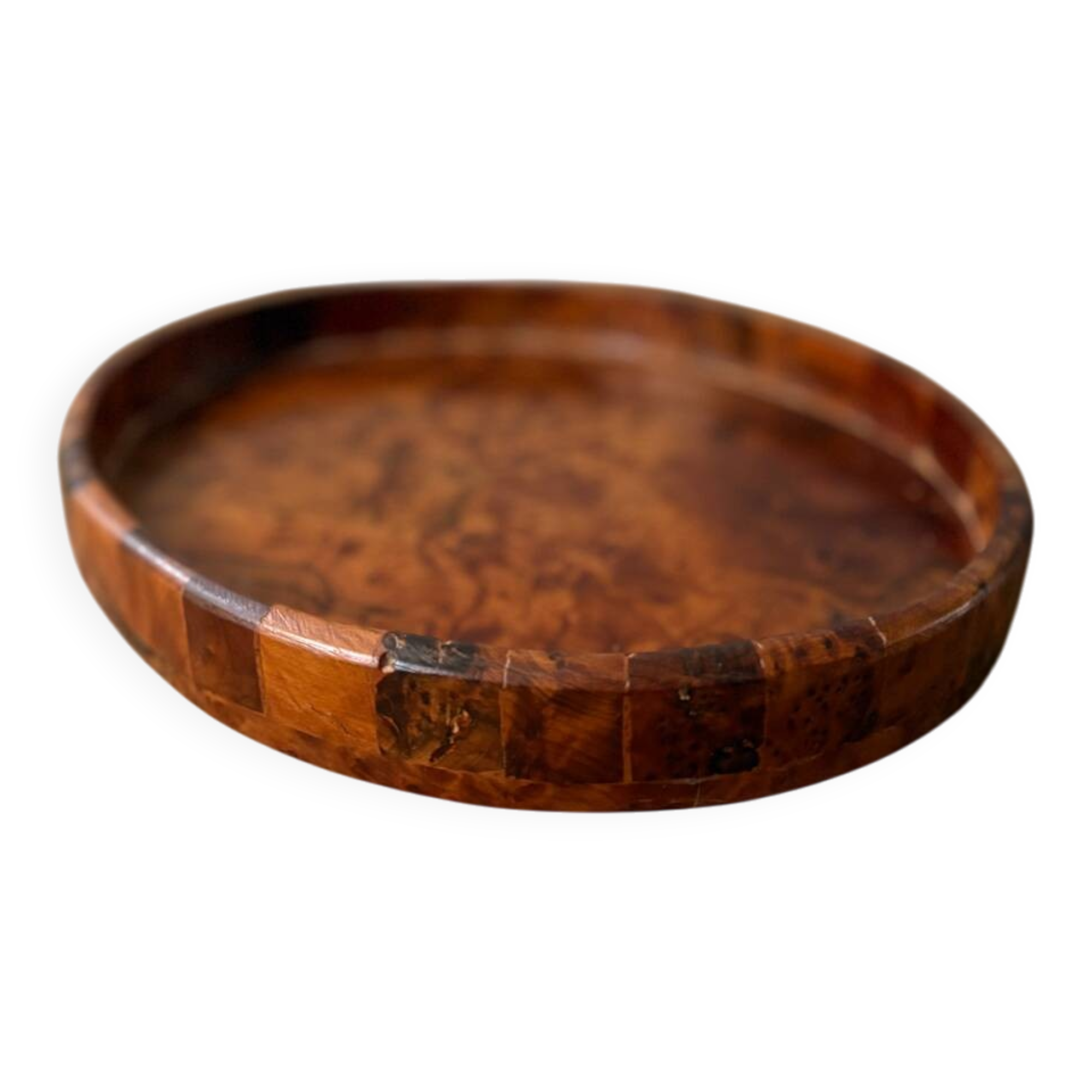 Thuya burl tray