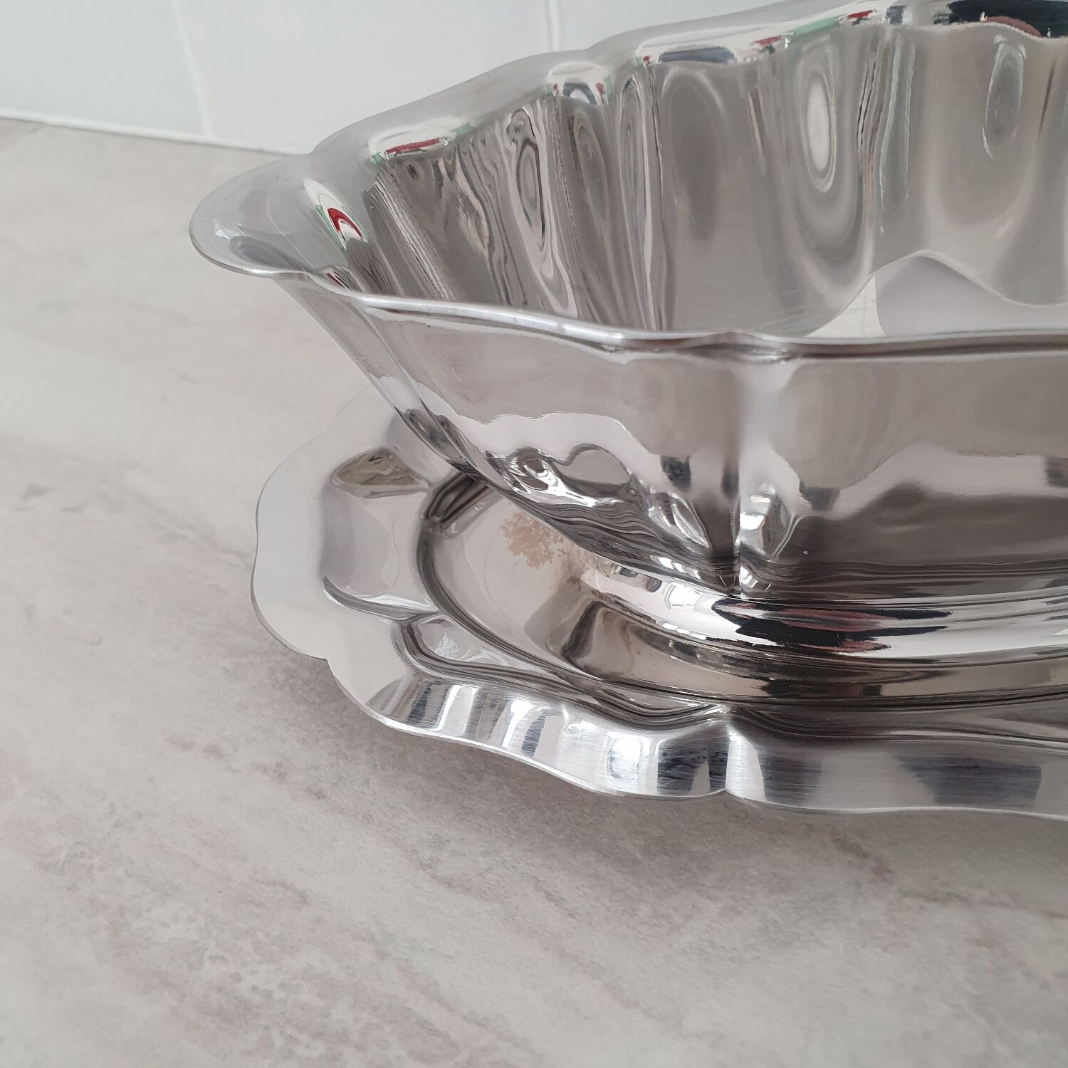 Remy Letang / 18/10 stainless steel gravy boat