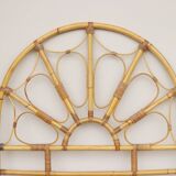 Rattan headboard