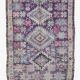 Vintage Lavender Carpet from Morocco - 257 x 180 cm