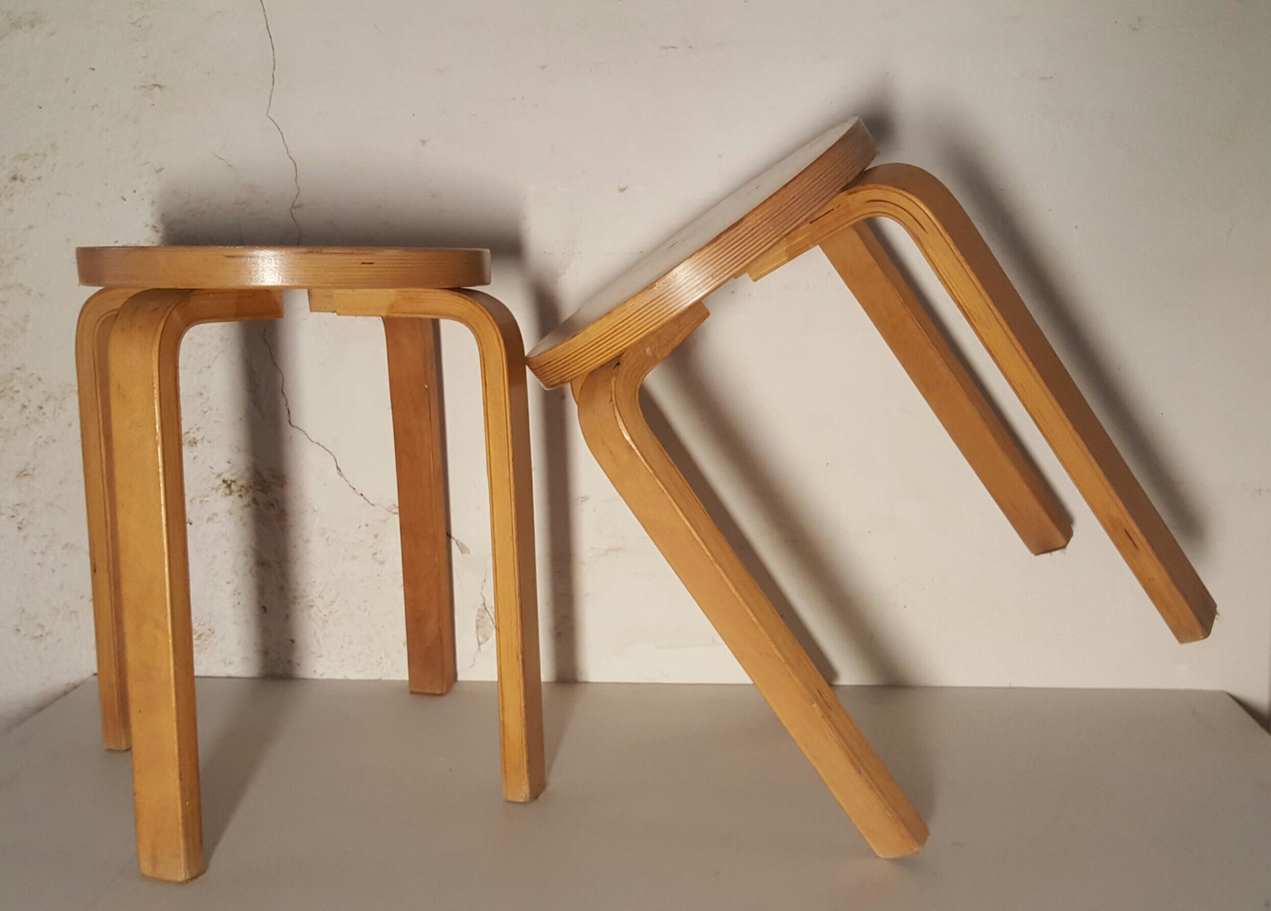 Stools by Aalto Alvar Tabourets