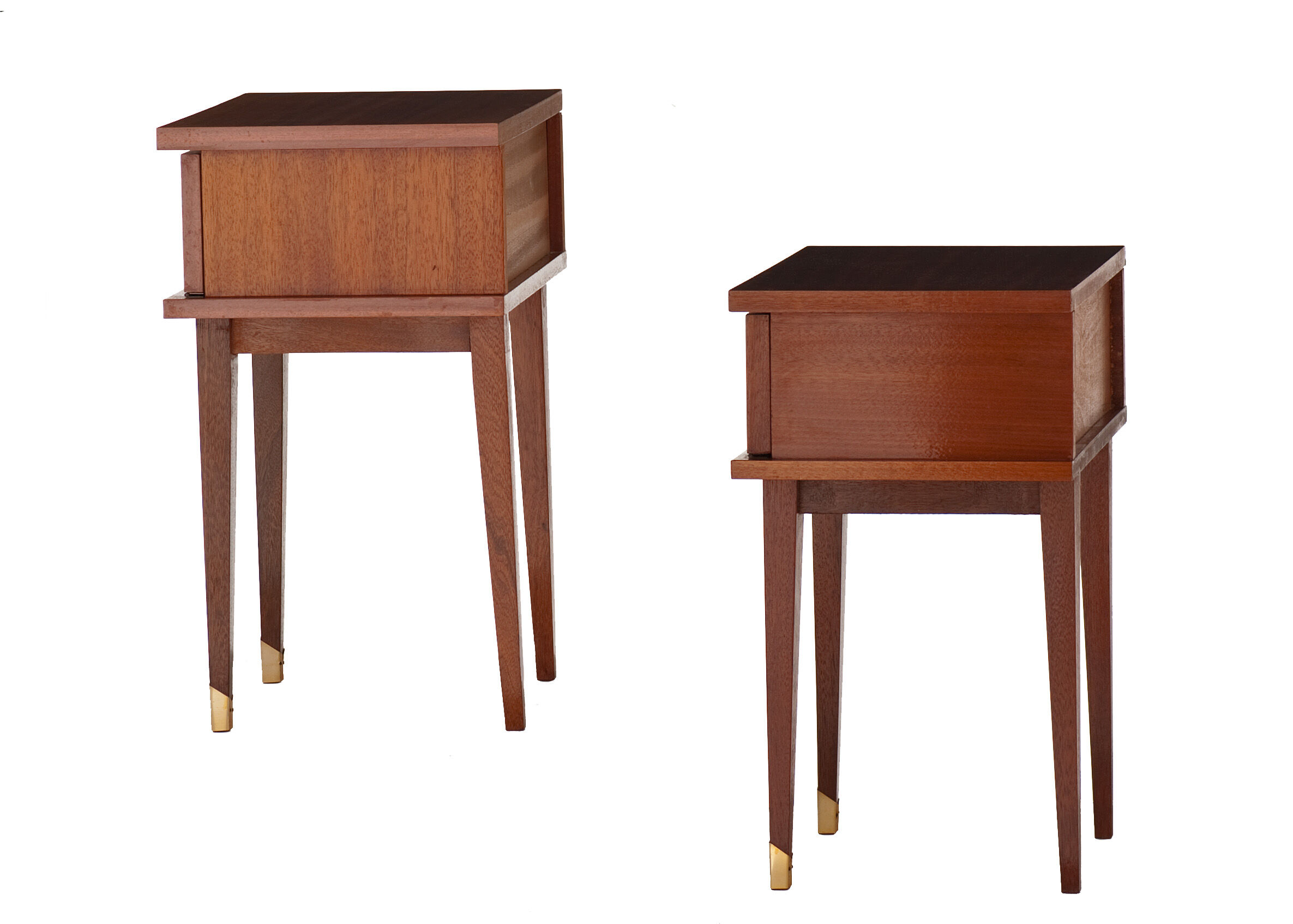 Pair of vintage bedside tables year 50/60
