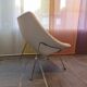 Pierre Paulin Oyster armchair reupholstered