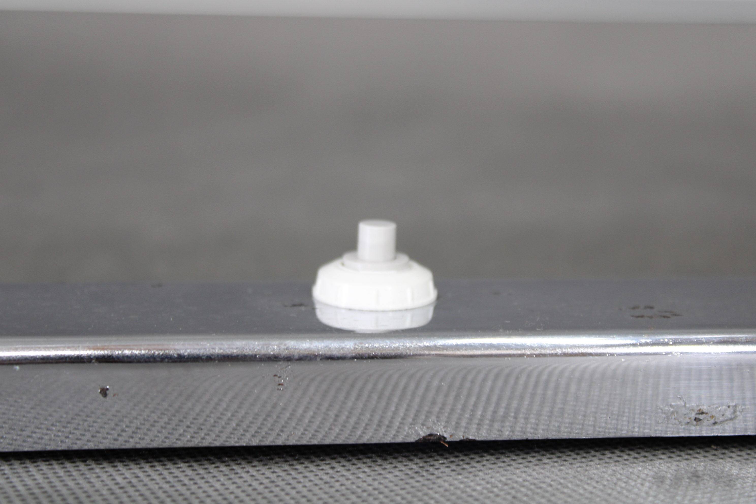 Czechoslovak Bauhaus Art Deco chrome tubular wall light with milk glass