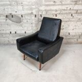 Vintage skai armchair