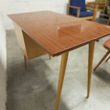 Baumann desk and chair set 1960 compass legs