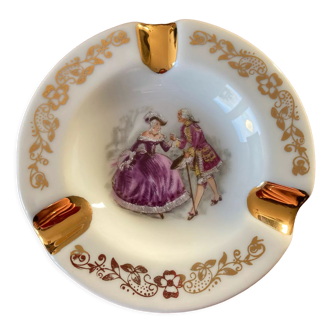 Limoges porcelain ashtray