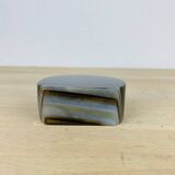 Vintage stone mail holder, letter holder