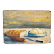 Still life painting on vintage wood