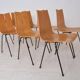 Set of 8 GA chairs by Hans Bellmann for Horgen-Glarus, Switzerland, 1960s