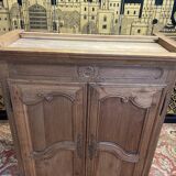 Louis XV period low cabinet in solid oak