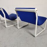 Paire de fauteuils Knoll de Bruce Hannah et Andrew Morrison, années 70