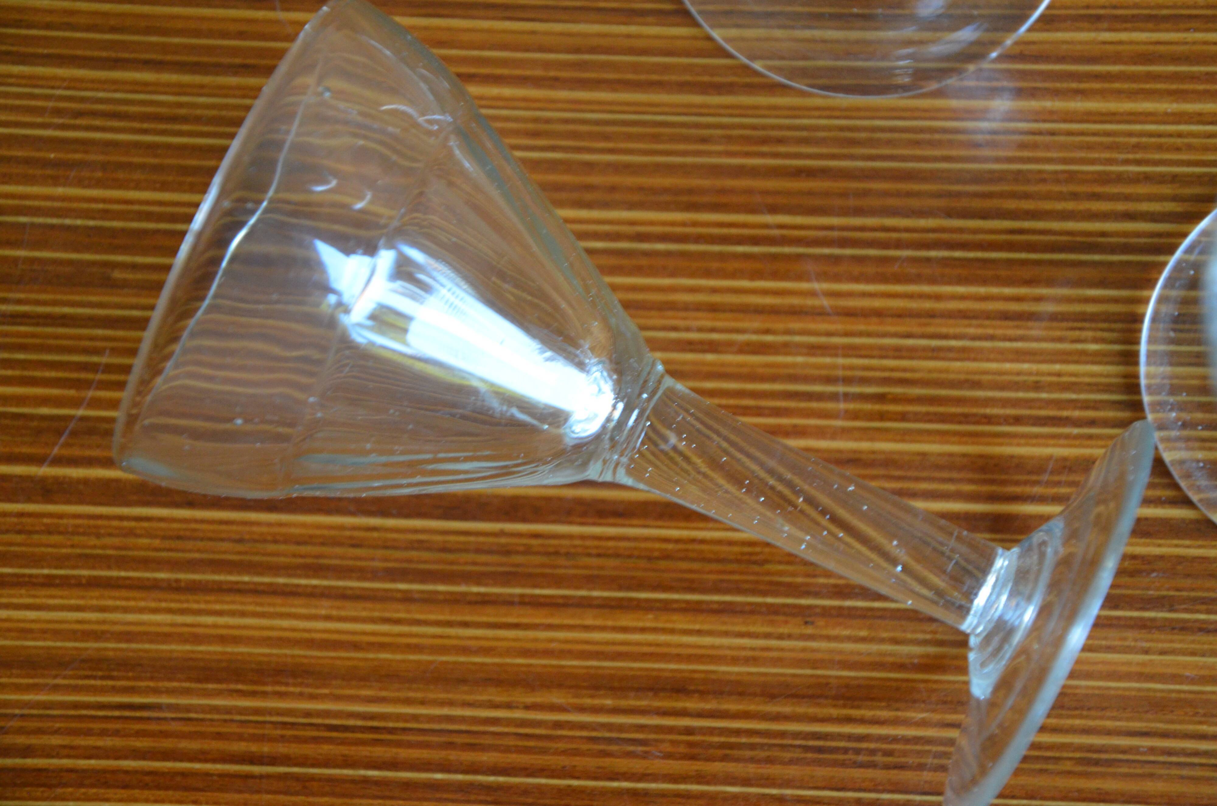 Lot de 3 verres anciens 1930