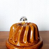 Ceramic cake mold table lamp