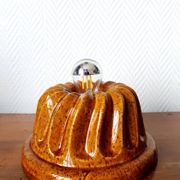 Lampe à poser moule à gâteaux en céramique