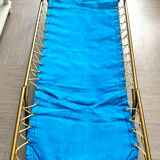 Vintage children's camp bed from the 60s/70s – very good condition.