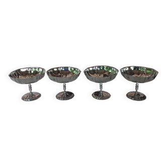Stainless steel ice cream cups