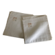 Pair of linen pillowcases 1960 old linen new