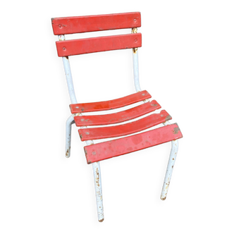 Café Tolix chair terrace French bistro chairs 1960 Used spirit, wasi-sabi, industrial