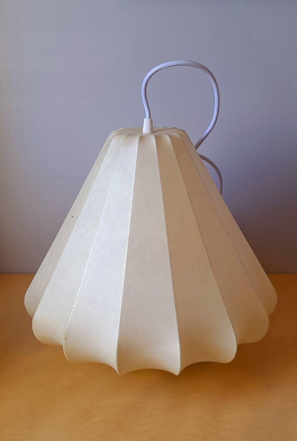Cocoon pendant lamp 1960