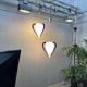 2x vintage 'Venexiana' pendant lamp – Barovier & Toso – Murano