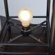 Pair of vintage Japanese style bedside lamps, 1980s