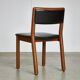 Set of Italian Leather Glossy Finish Chairs