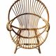 Vintage rattan armchair
