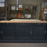 Low cabinet with sliding doors in fir 1930