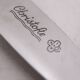 Christofle Rubans, 10 dessert knives, dessert, cheese, silver-plated metal.