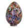 Contemporary Murano Glass Style Venetian Multicolored Millefiori Murrine Table Lamp