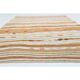 Tapis turc Oushak fait main en laine et coton orange des années 1970 137x194
