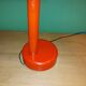Red lamp annees 70's scandinavian design , fagerhults ( sweden )