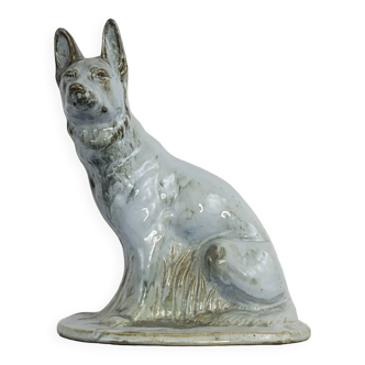 Earthenware Dog, Moulin Des Loups Orchies, Art Deco