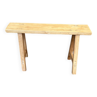 Small wooden bench