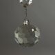 Antique metal and glass chandelier, Italy, 20th century