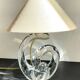 Lampe cristal art déco gravée Paris France