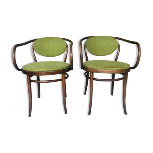 Paire de chaises 210 - circa